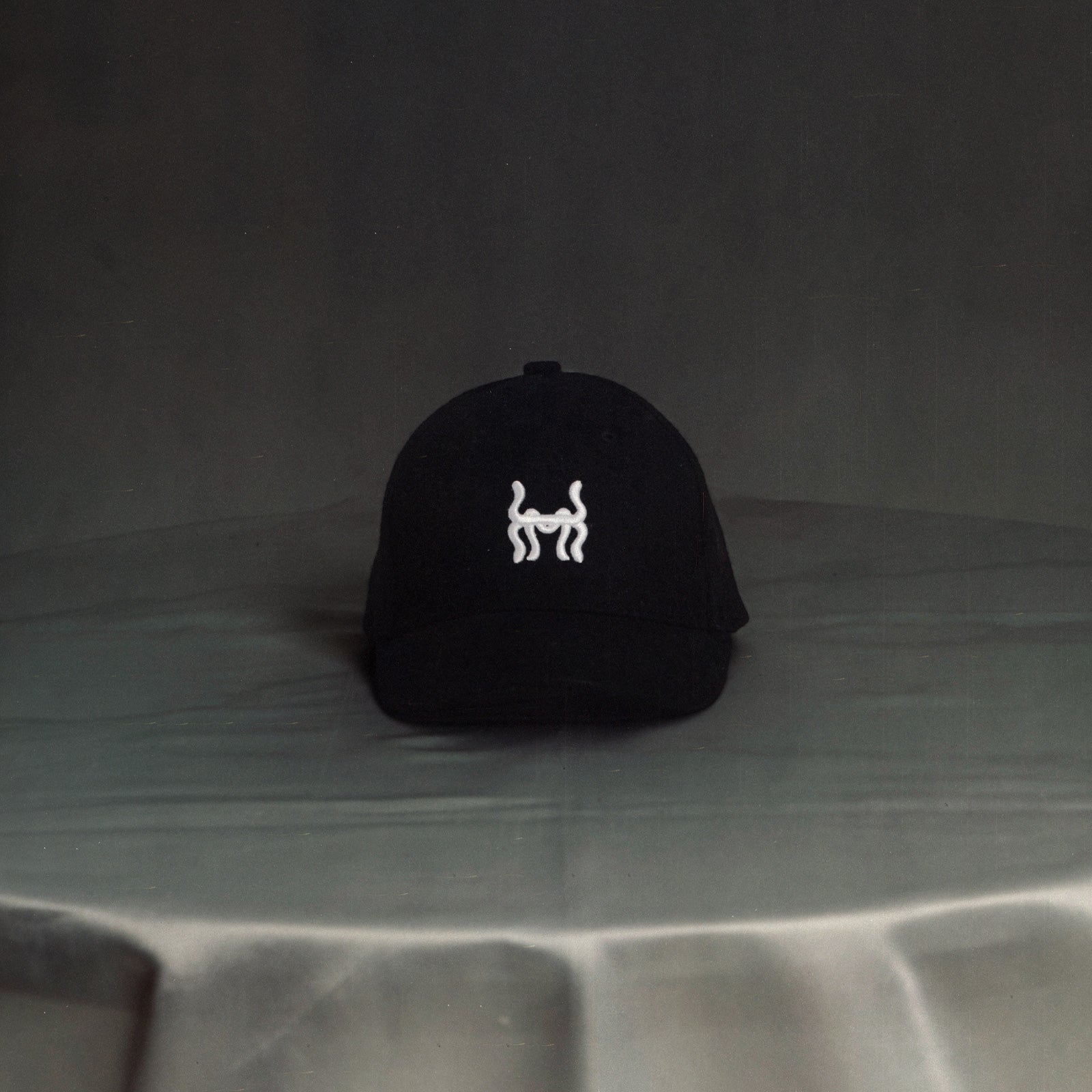 Monogram Logo Cap - Black